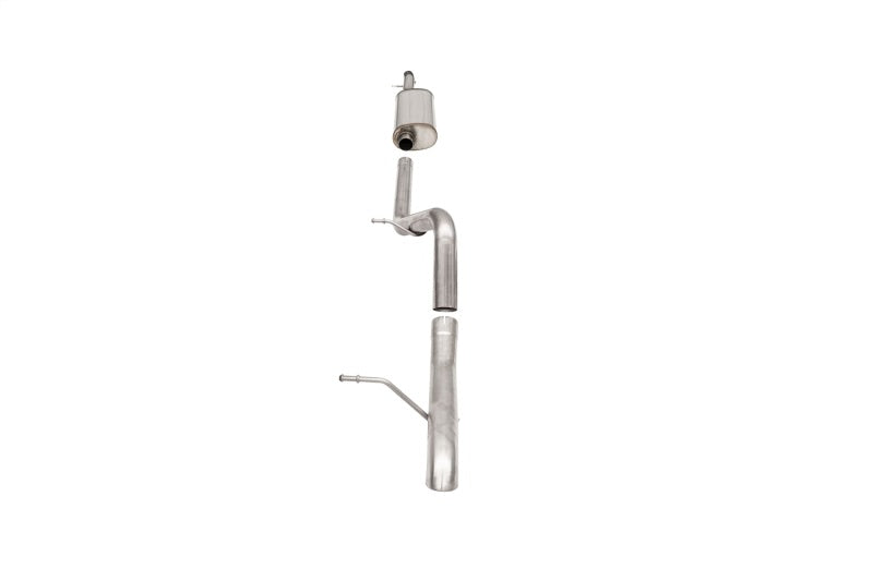 Corsa 12-18 Jeep Wrangler JKU 3.6L Sport 2.75in Cat-Back Exhaust w/ Turn Down Tip 21121