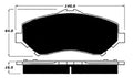Porterfield Brake Pads for 2012 JEEP WRANGLER