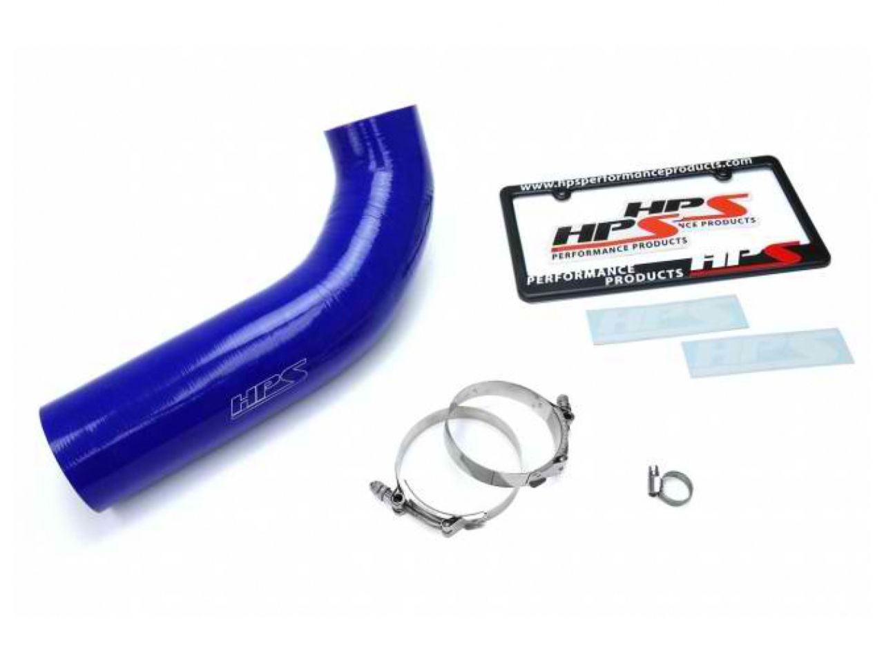 HPS Blue Reinforced Silicone Post MAF Air Intake Hose Kit Jeep 12-17 Wrangler JK & Unlimited 3.6L V6