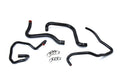 HPS Black Reinforced Silicone Radiator + Heater Hose Kit Jeep 03-06 Wrangler TJ SE 2.4L 4Cyl Left Hand Drive