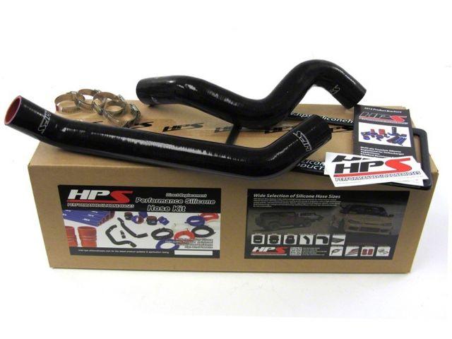 HPS Black Reinforced Silicone Radiator Hose Kit Coolant Jeep 07-11 Wrangler JK 3.8L V6