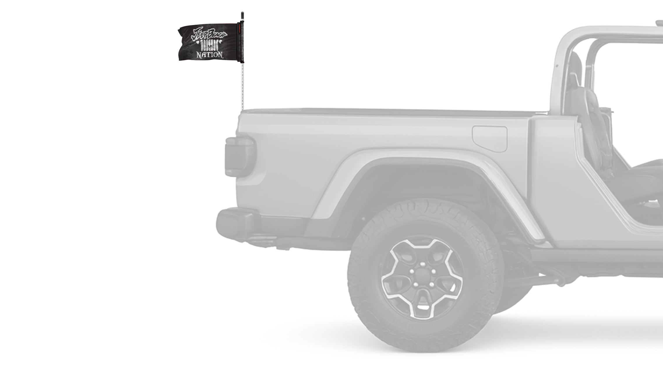 Jeep Beach Nation 12"x18" Forever Wave Flag for Bronco