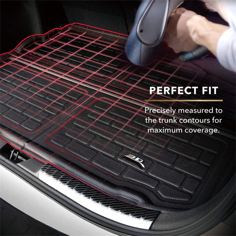 3D MAXpider 2011-2014 Jeep Wrangler JK Unlimited Kagu Cargo Liner - Black M1JP0031309